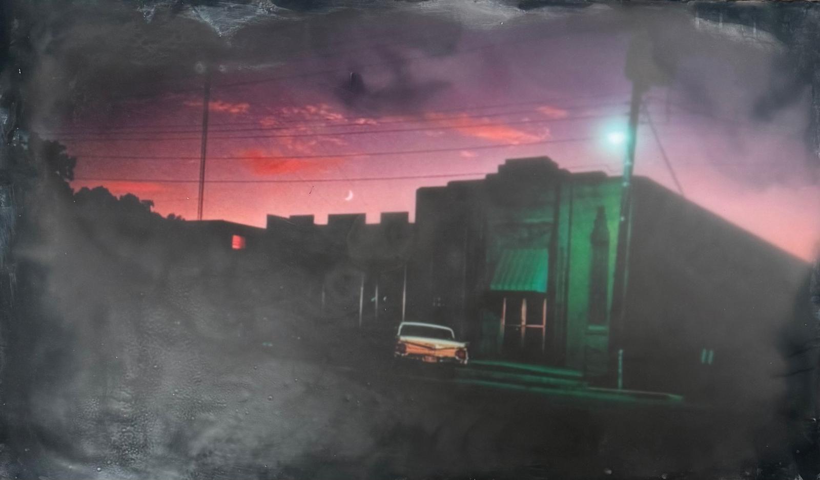 Ein Bild zur Ausstellung: Streetlight Meditations / Patrick Lo Giudice - Back on your side